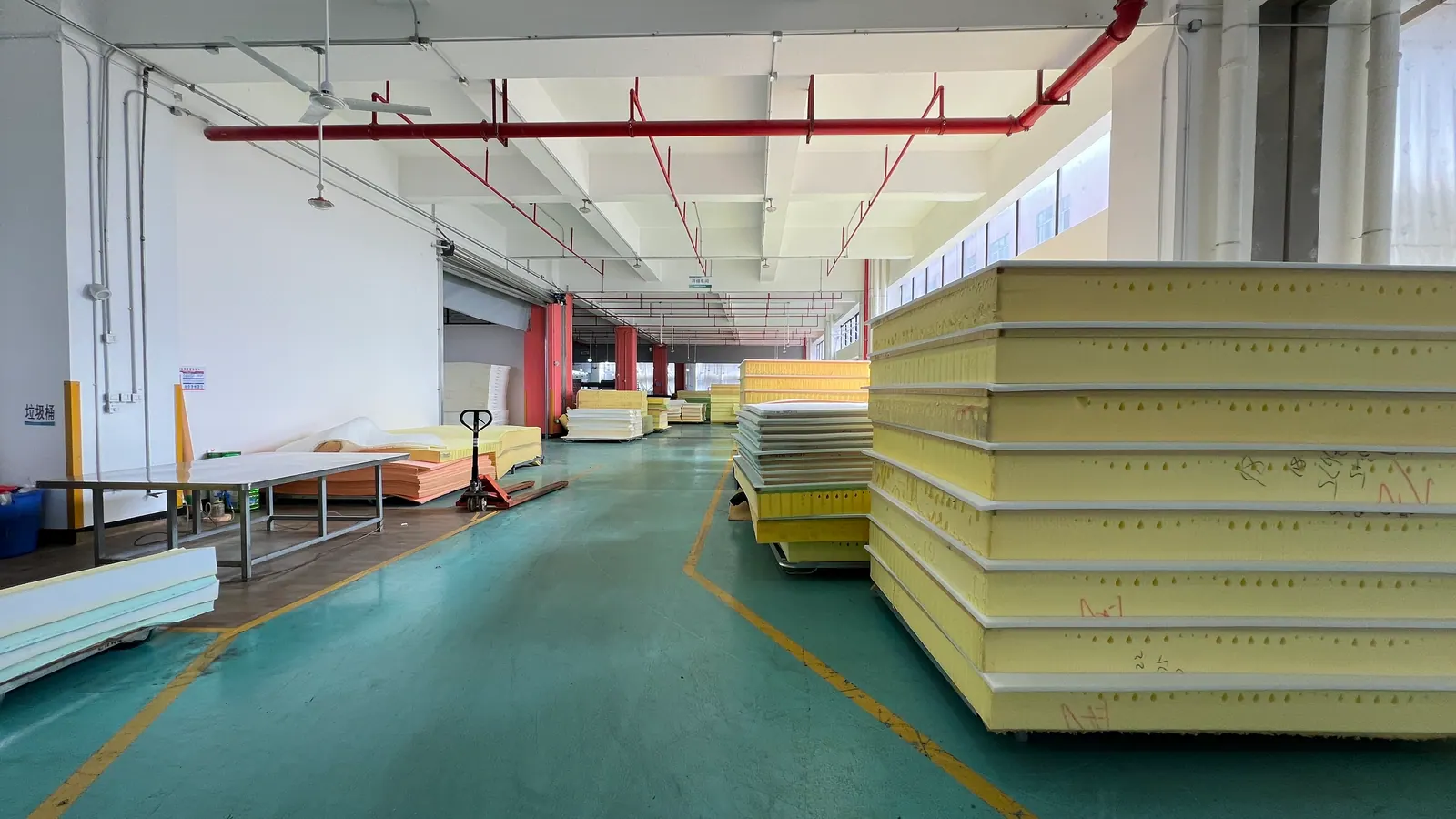 Unpack and recover at the factory