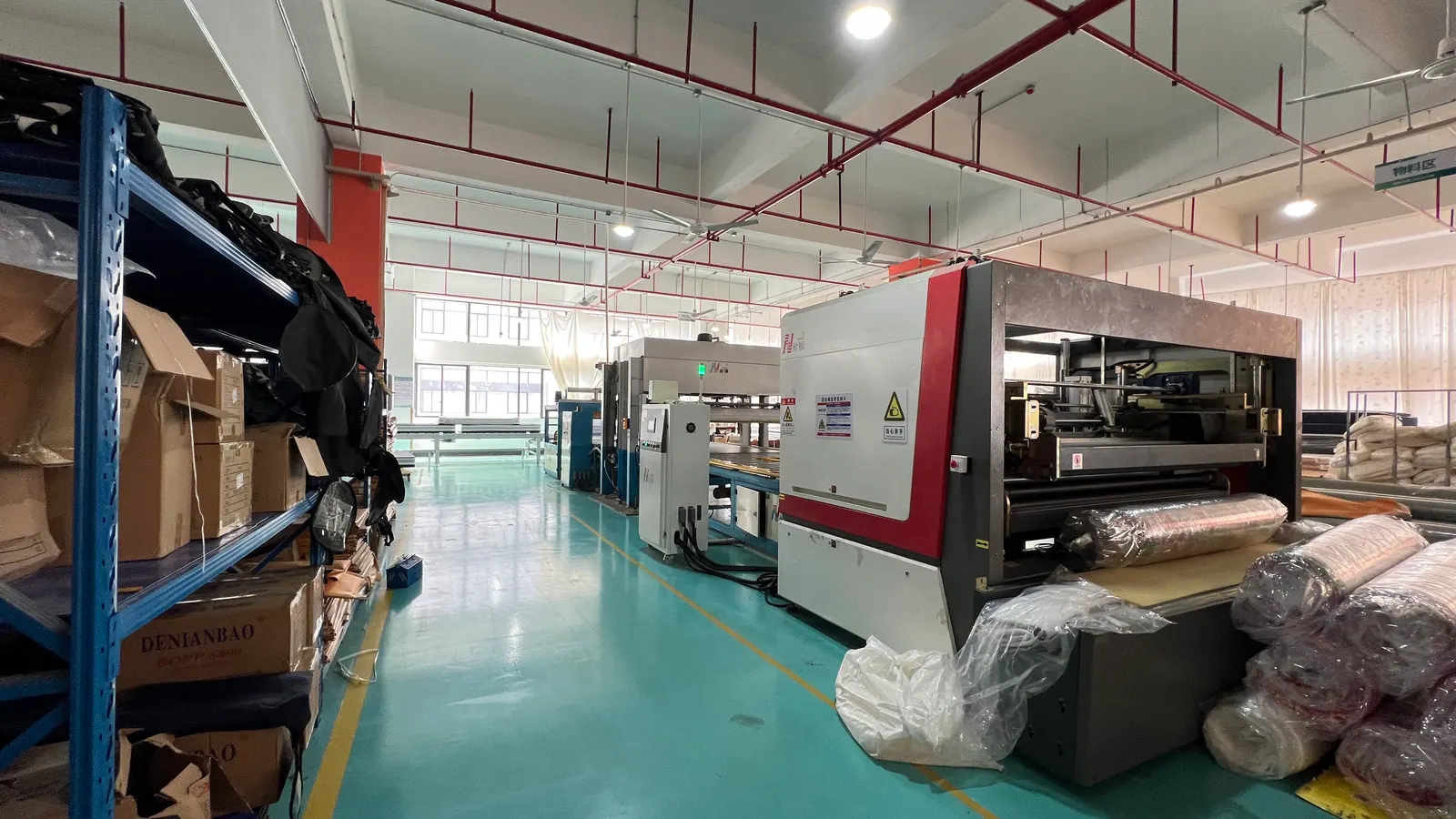 PackableSofa production floor
