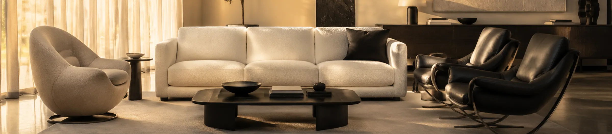 Aurora Cream Lounge Composition — lifestyle cover