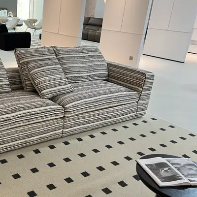 Graphic Stripe 3-Seater angle 2